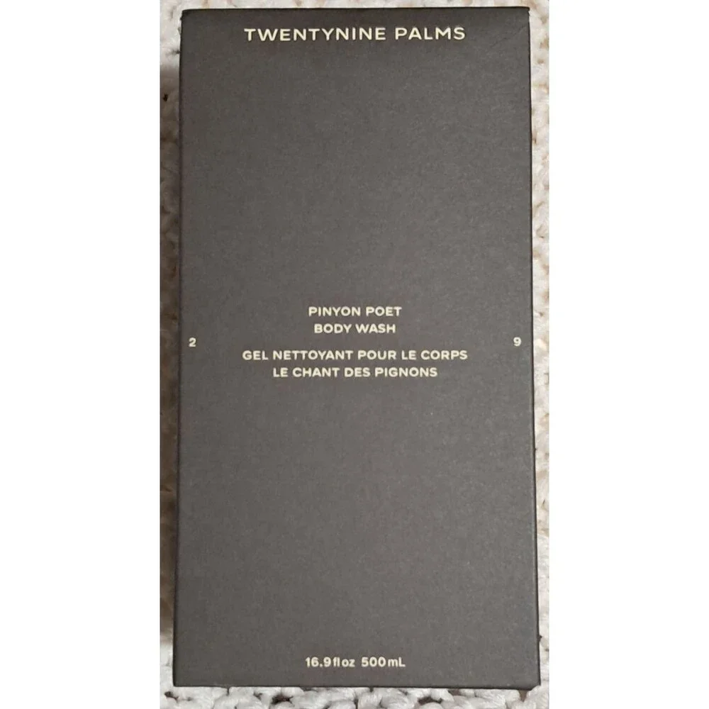 Twentynine 29 Palms Pinyon Poet Body Wash 16.9 fl oz /500 ml NEW